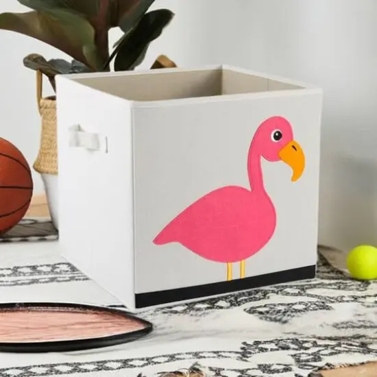 DII&reg; Flamingo Storage Cube {5}