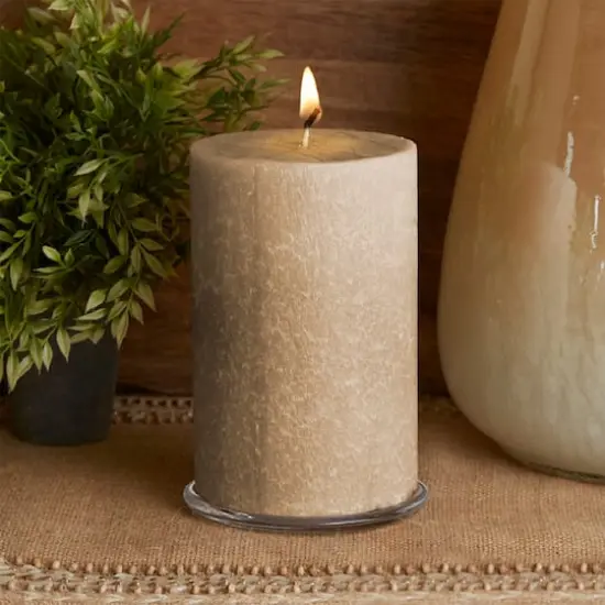 Root Candles Timberline™ 4" x 6" Unscented Pillar Candle Beeswax {4}