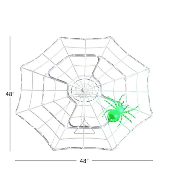 Mr. Halloween 4ft. Outdoor Animated Spider Web {4}