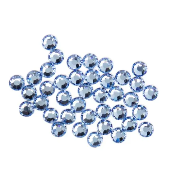 SS20 Round Hotfix Austrian Crystals by Bead Landing&trade;, 40ct. Light Sapphire {1}