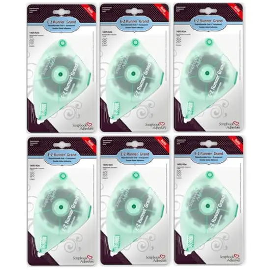 Scrapbook Adhesives by 3L® E-Z Runner® Grand Repositionable Dots Refills, 6ct. {1}