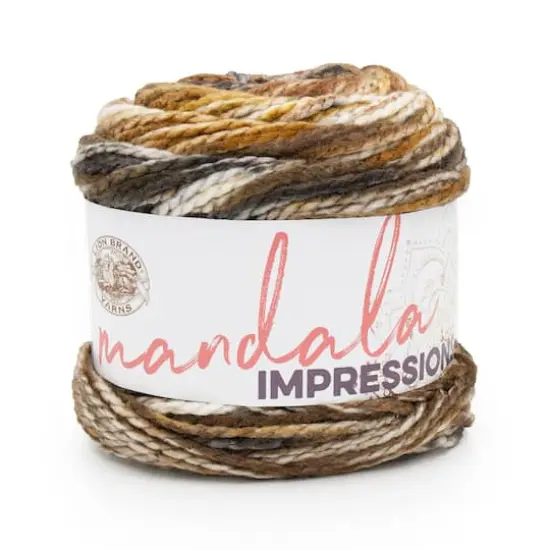 Lion Brand&reg; Mandala&reg; Impressions Yarn Sandalwood {1}