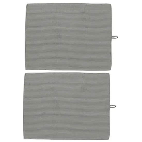 Kitchen Details Jumbo Gray Drying Mats, 2ct. {1}