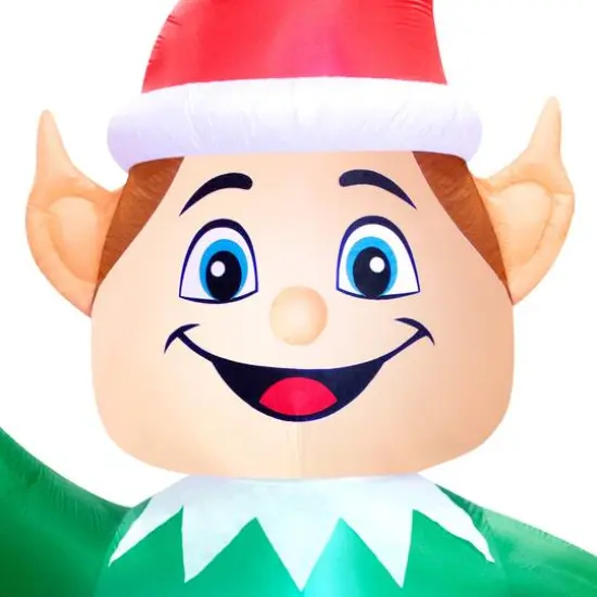 20ft. Airflowz Inflatable Colossal Elf {7}