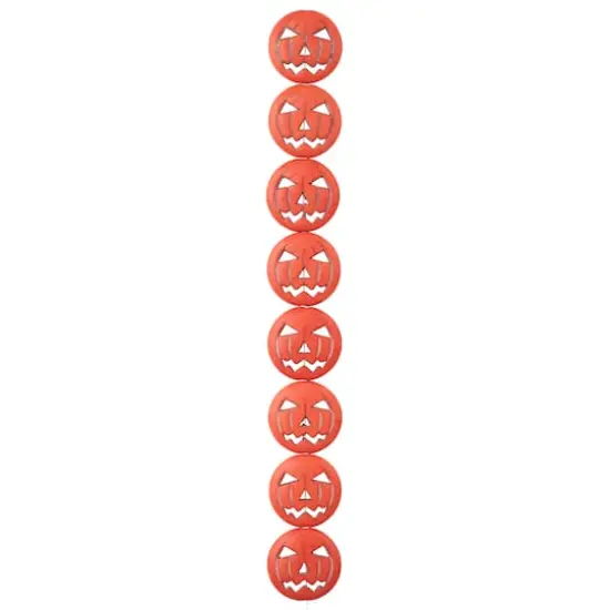 Orange Dyed Reconstituted Howlite Pumpkin Beads, 25mm by Bead Landing&trade; {4}