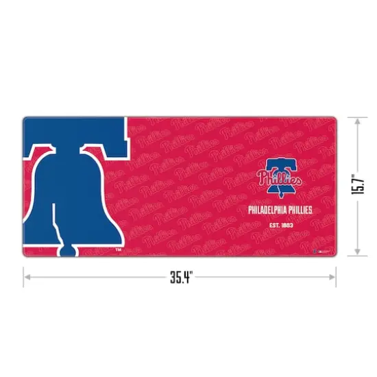 MLB Logo Series Desk Pad Philadelphia Phillies {4}