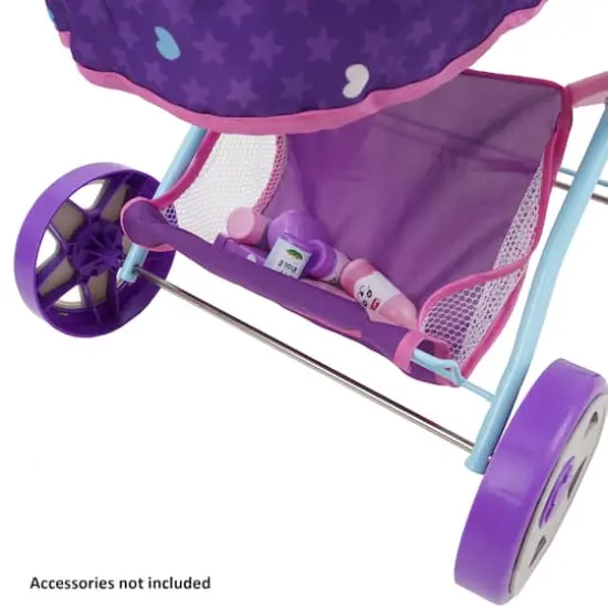 509 Crew Mermaid Doll Pram with Retractable Large Canopy {7}
