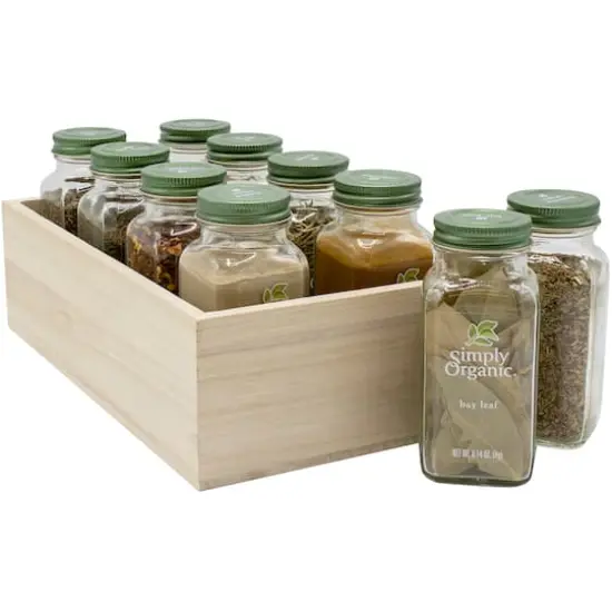 Sorbus Small Wooden Box Organizers, 4ct. {4}