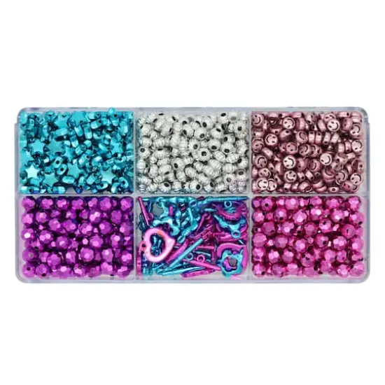 Metallic Brights & Findings Bead Box by Creatology&trade; {1}