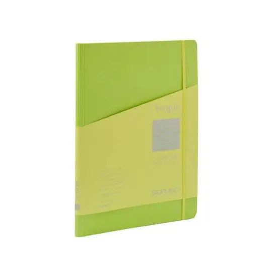 Fabriano&reg; EcoQua Plus A4 Lined Hidden Spiral-Bound Notebook Lime {1}