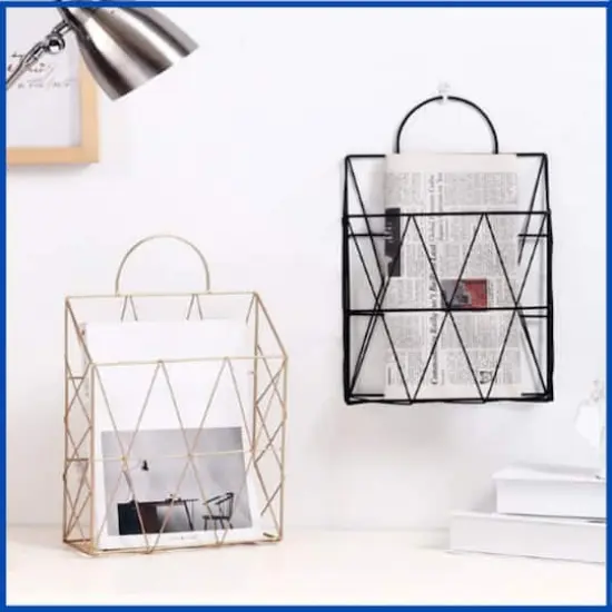 NEX&trade; Black Metal File Organizer {4}