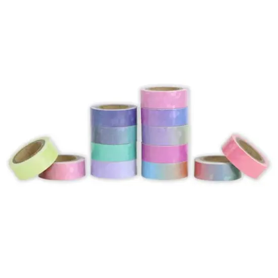 Ombre Rainbow Crafting Washi Tape Set by Recollections&trade; {4}