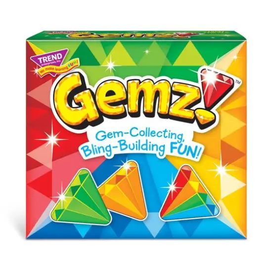 Trend Enterprises&reg; Gemz!&trade; Three Corner Card Game {3}
