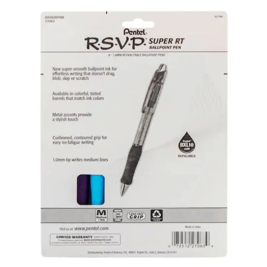 Pentel&reg; RSVP&reg; Super RT Ballpoint Pens {3}