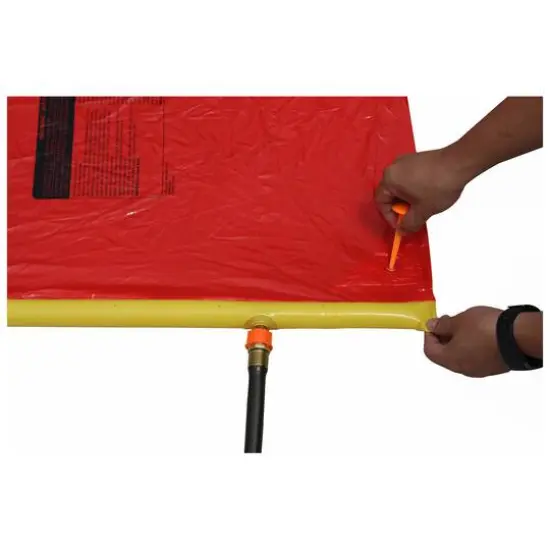 Banzai® 16ft. Triple Racer Water Slide™ with 3 Bodyboards {5}