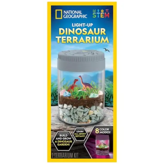 National Geographic&trade; Light-Up Dinosaur Terrarium {1}