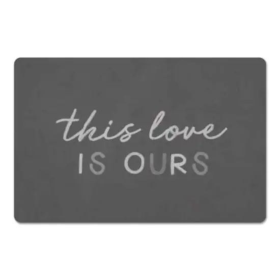 18" x 27" This Love Is Ours Floor Mat {1}