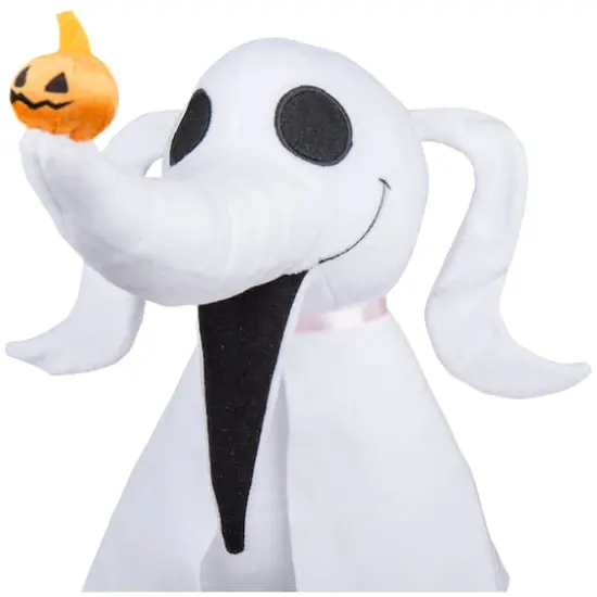 23.5" Zero Halloween Greeter with Jack-o'-Lantern Nose {4}