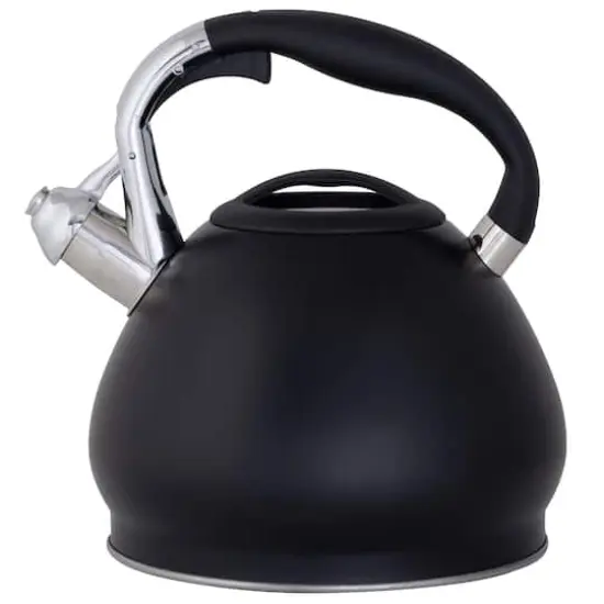 Kitchen Details 3.4L Stainless Steel Tea Kettle Black {1}