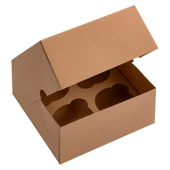 Kraft Cupcake Boxes by Celebrate It&reg;, 3ct. {4}