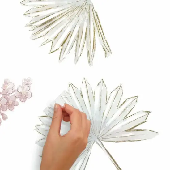 RoomMates Desert Sun Palm Leaf & Floral Peel & Stick Giant Decals {5}