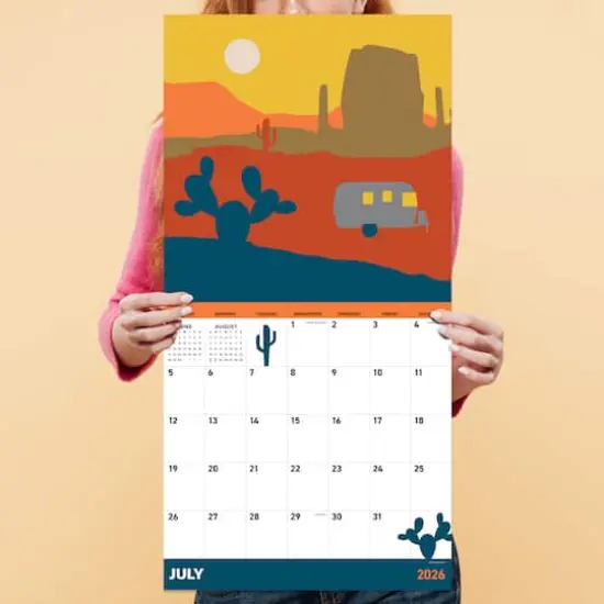 2026 Airstream Wall Calendar {5}