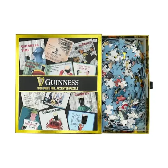 Guinness Foil Accented Puzzle - Coaster: 1000 Pcs {5}