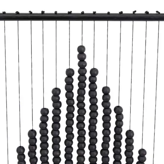 35" Mahogany Traditional Wall D&eacute;cor Black {4}