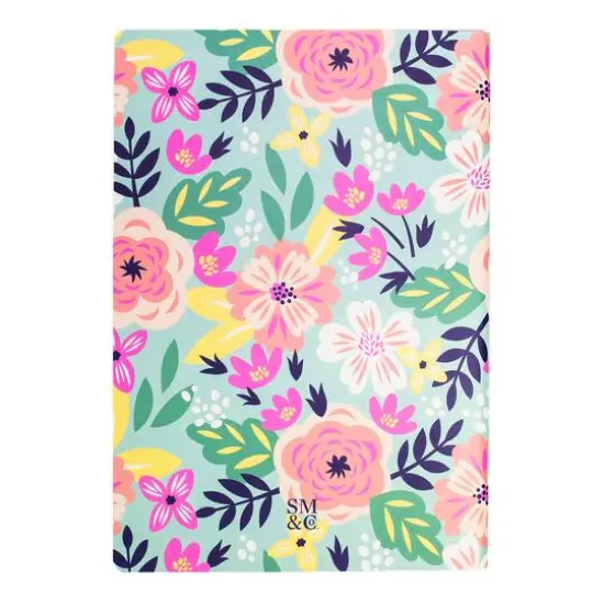 Steel Mill & Co.&reg; Mint Floral Stitch Notebook Set {5}