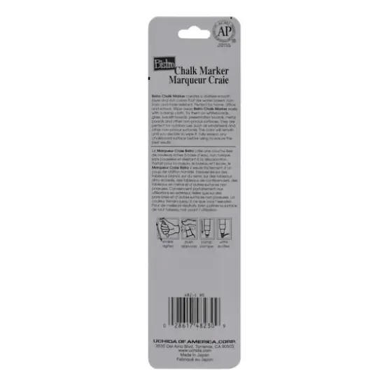 Marvy&reg; Uchida Bistro Fine Point Chalk Marker White {6}