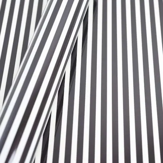 Black & White Stripes Heat Transfer Vinyl by Make Market&reg; {1}