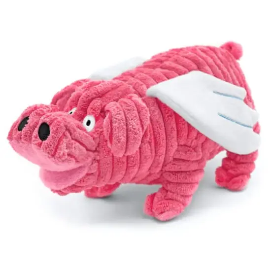 Ruffin' It&trade; Tuff Plush Flying Pig Dog Toy {1}