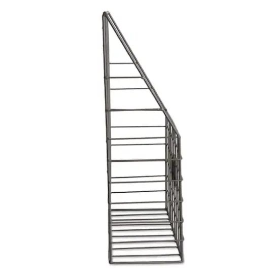 DII&reg; Farmhouse File Basket Set Gray {6}