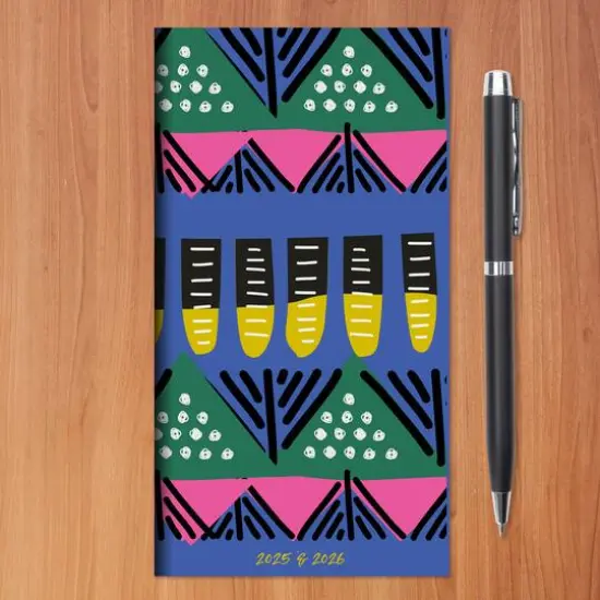 TF Publishing 2025 - 2026 Bright Tribal Small Monthly Pocket Planner {9}