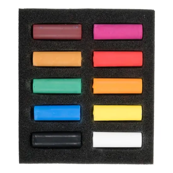 Rembrandt 10 Color Half Stick Soft Pastel Set General Colors {3}