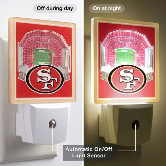 NFL StadiumView Nite Light San Francisco 49ers {6}