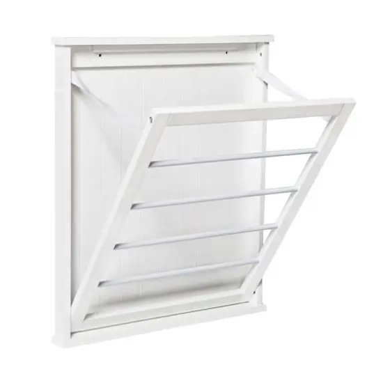 Honey Can Do White Over-The-Door Or Wall-Mount Drying Rack {4}