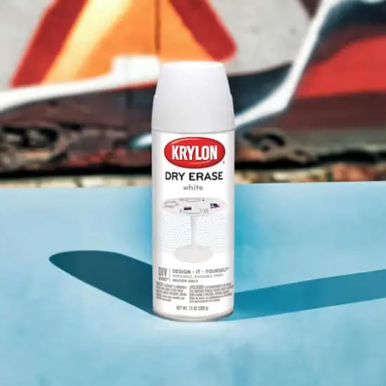 Krylon&reg; White Dry Erase Spray Paint {1}