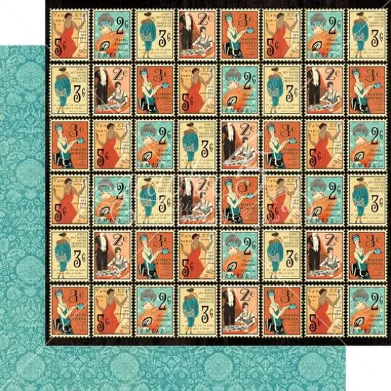 Graphic 45 Deluxe Collector's Edition Pack 12" x 12", Couture {12}