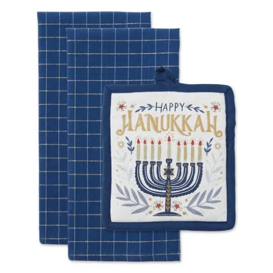 DII&reg; Hanukkah Potholder Gift Set {1}