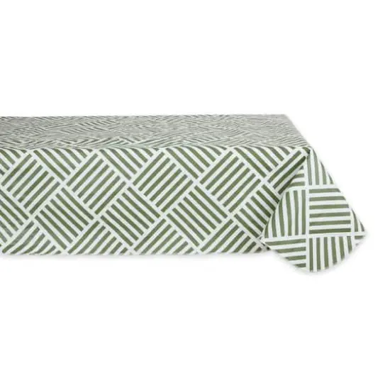 Artichoke Grid Vinyl Tablecloth 60" x 102" {1}