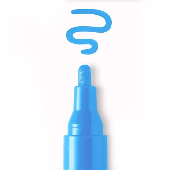 Fluorescent Broad Line Paint Pen Set by Craft Smart&reg; {7}