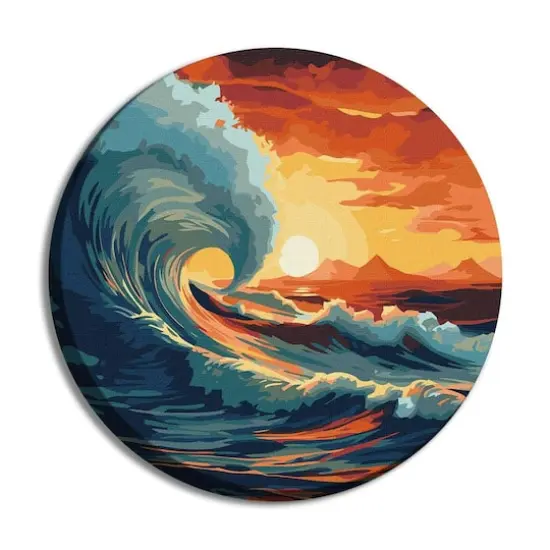 Ideyka Catch the Wave Painting by Numbers Kit {1}
