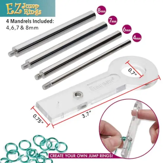 The Beadsmith&reg; EZ Jump Ring Maker, 4-8mm {4}