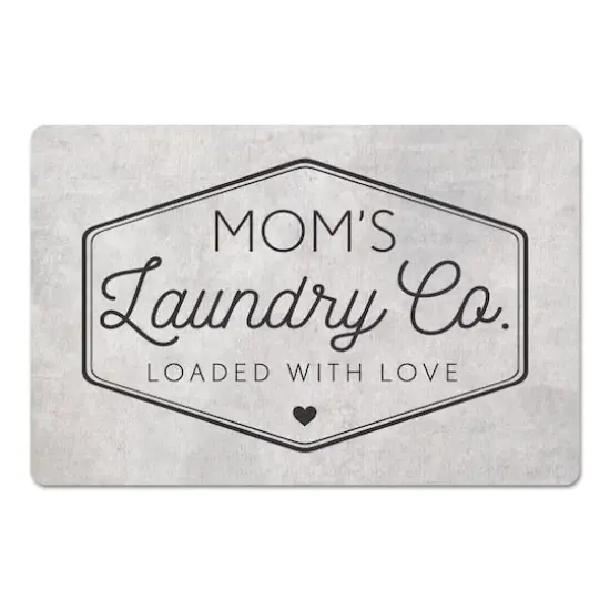 Moms Laundry Service Floor Mat {1}