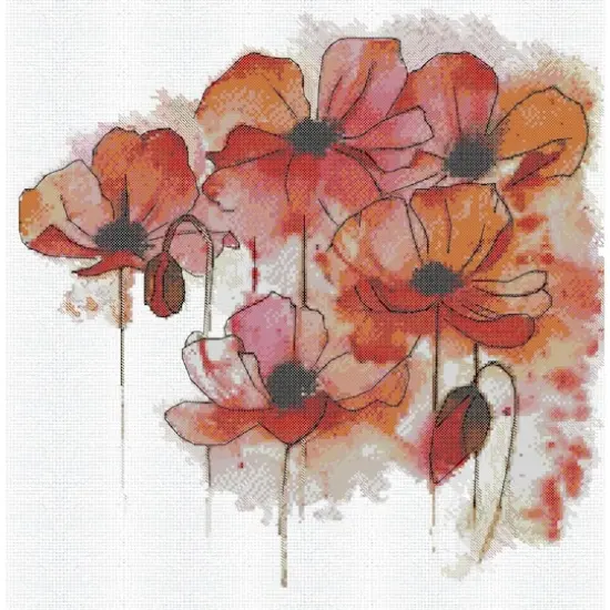 Abris Art Watercolor Fantasy Counted Cross Stitch Kit {1}