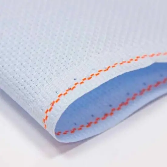 Zweigart&reg; Stern-Aida 14 Count Pre-Cut Fabric Pale Blue {3}