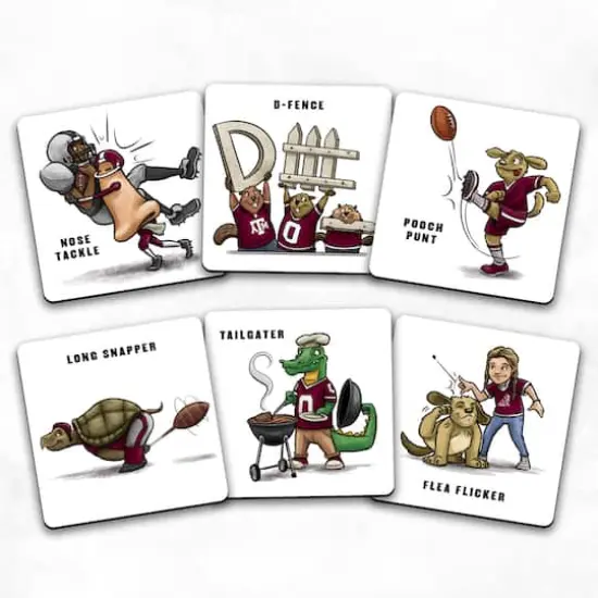College Team Licensed Memory Match Game Texas A&M Aggies {5}