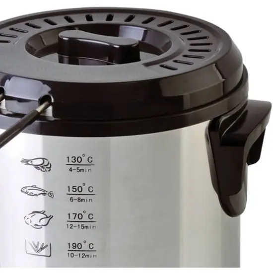 Brentwood 1L Stainless Steel Electric Deep Fryer {4}