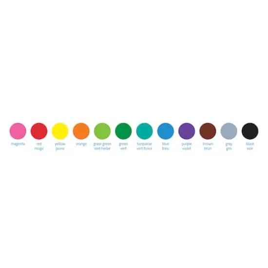 Rainbow Washable Dot Markers by Creatology&trade; {5}